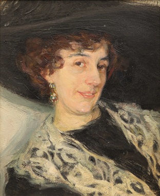 A Lady,  ca. 1909  (Maximilian Kurzweil) (1867-1916)